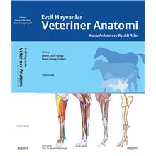 EVCİL HAYVANLARDA VETERİNER ANATOMİ (Konu Anlatım ve Renkli Atlas)(König&Liebich) 7.Baskı